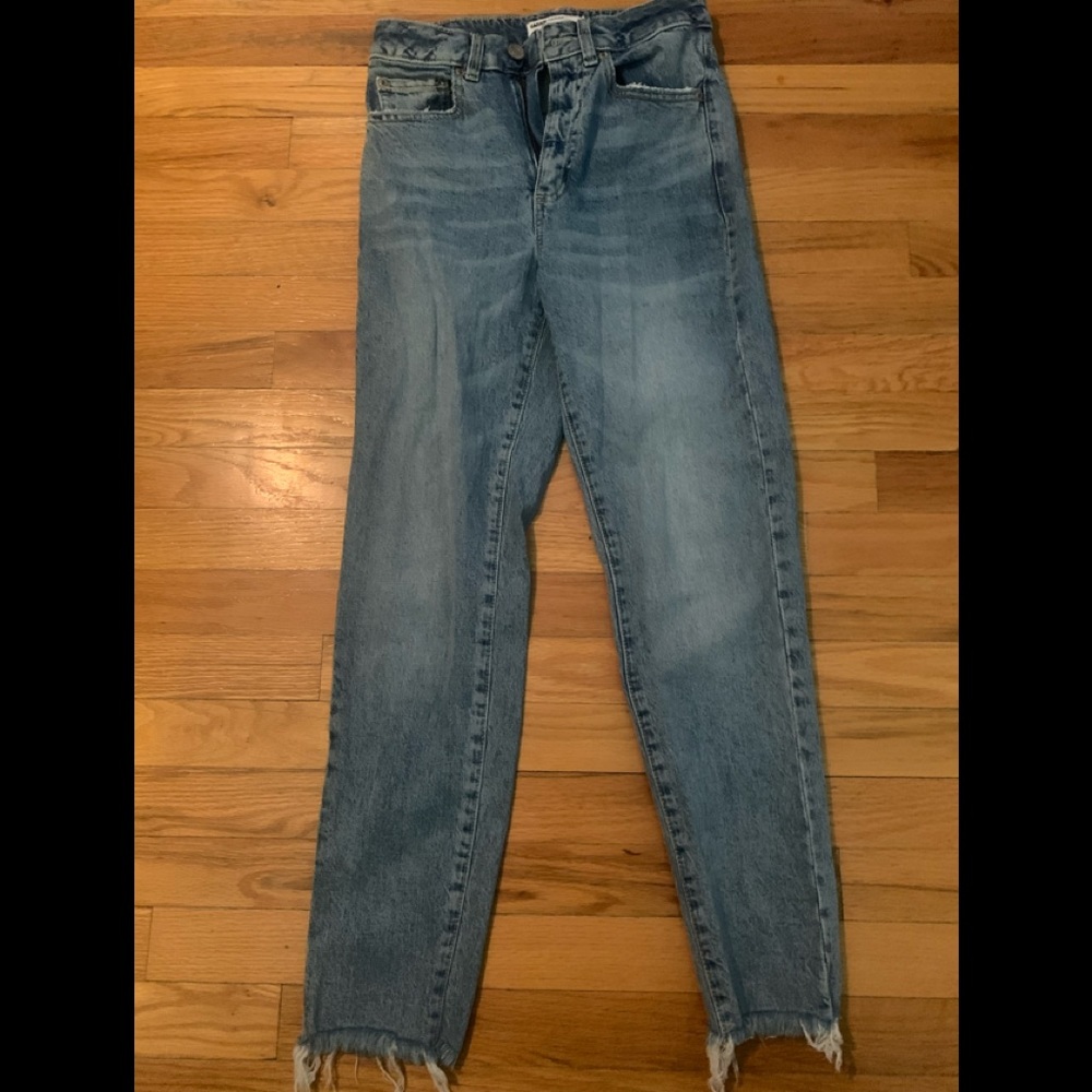 Garage Denim High-Rise Mom Jeans